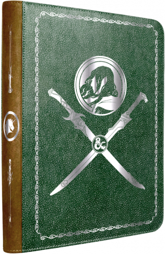 Ultra Pro: Dungeons & Dragons - Drizzt & the Forgotten Realms - Premium Zippered Book & Character Folio